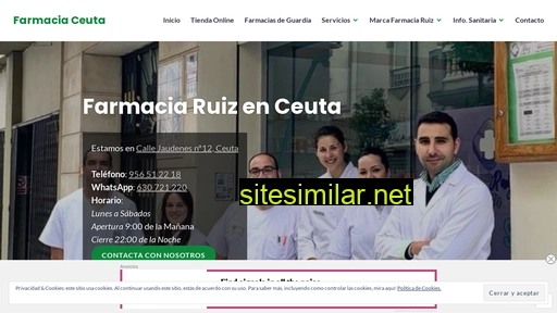 farmaciaceuta.es alternative sites