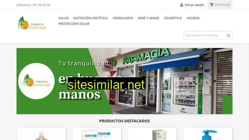 farmaciacostalago.es alternative sites