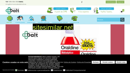 farmaciadedaltonil.es alternative sites