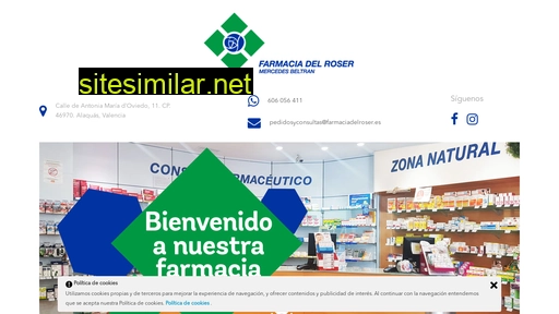 farmaciadelroser.es alternative sites