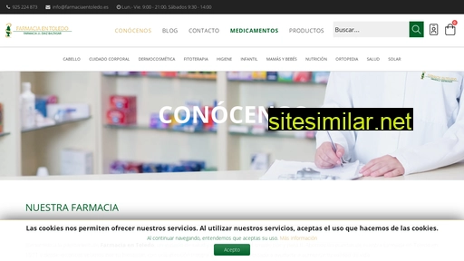farmaciaentoledo.es alternative sites