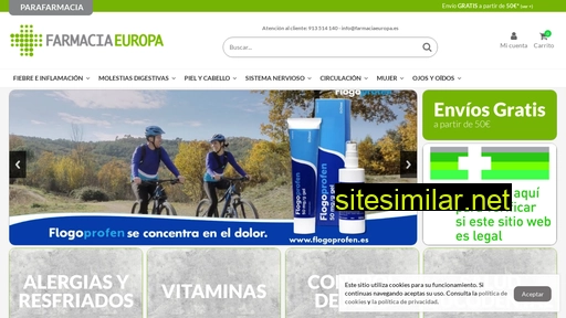 farmaciaeuropa.es alternative sites