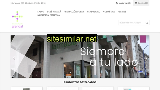 farmaciagrandal.es alternative sites