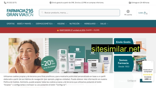 farmaciagranvia216.es alternative sites