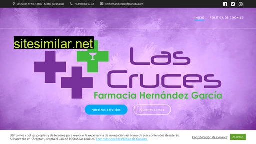 farmacialascruces.es alternative sites