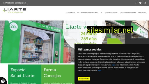 farmacialiarte.es alternative sites