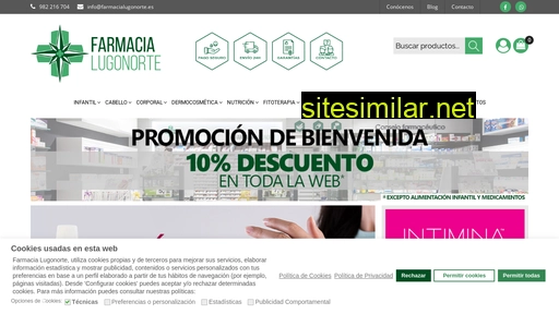 farmacialugonorte.es alternative sites