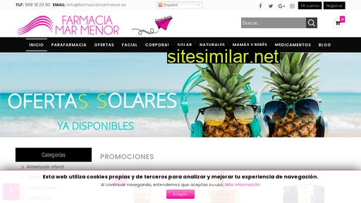 farmaciamarmenor.es alternative sites