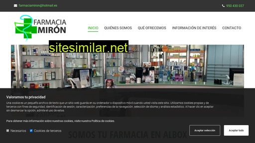 farmaciamiron.es alternative sites
