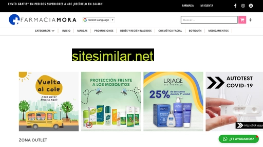 farmaciamoraguardamar.es alternative sites