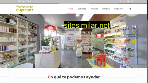 farmaciaolgasaez.es alternative sites