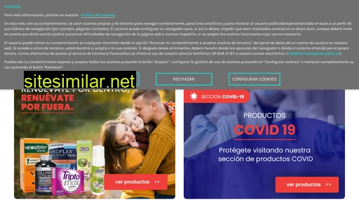farmaciaparacuellos.es alternative sites