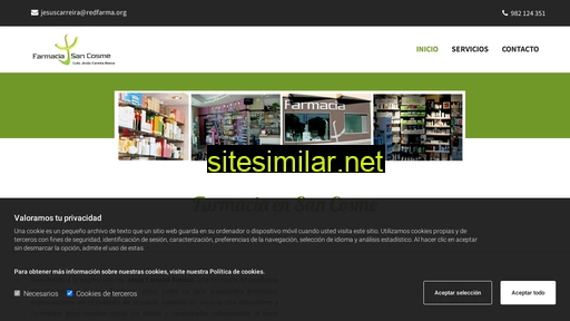 farmaciasancosme.es alternative sites