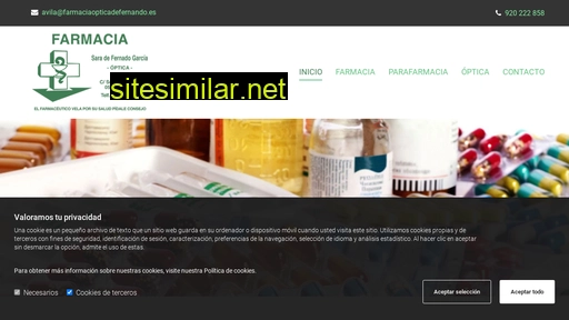 farmaciasaradefernando.es alternative sites