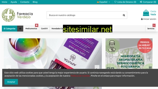 farmaciaverdejo.es alternative sites