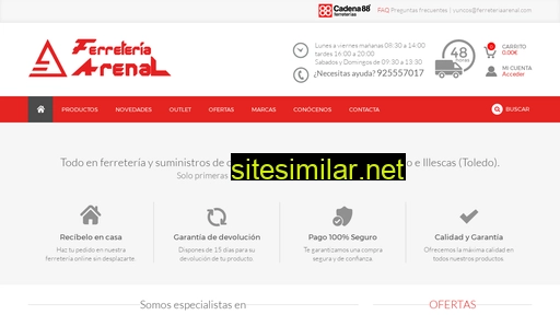 ferreteriaarenal.es alternative sites