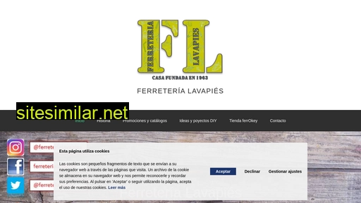 ferreterialavapies.es alternative sites