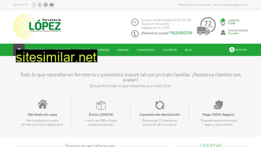 ferreterialopezonline.es alternative sites
