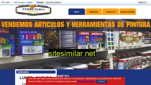 ferreteriamistral.es alternative sites