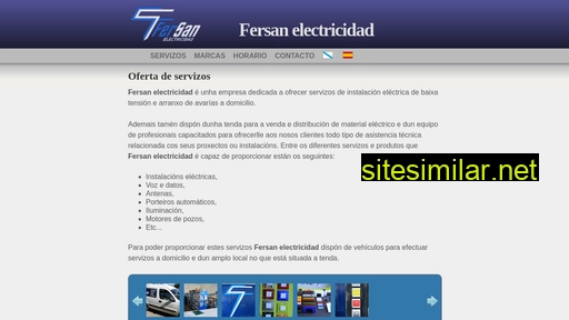 fersanelectricidad.com.es alternative sites