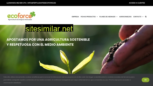 fertilizantesecoforce.es alternative sites