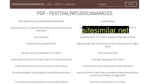 festivalpatudocanario.es alternative sites