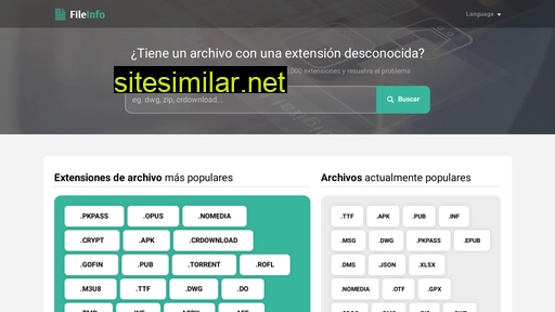 fileinfo.es alternative sites