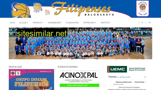 filipensesbaloncesto.es alternative sites