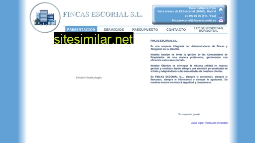 fincasescorial.es alternative sites