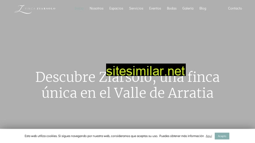 fincaziarsolo.es alternative sites