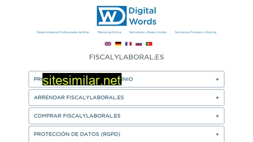fiscalylaboral.es alternative sites