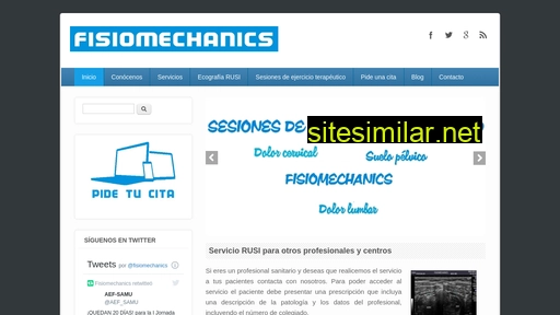 Fisiomechanics similar sites