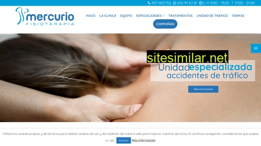 fisiomercurio.es alternative sites