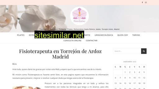 fisioterapeutadianamadrid.es alternative sites