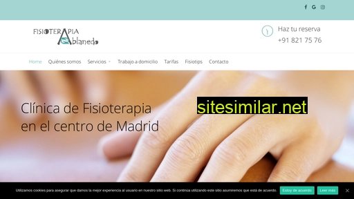 fisioterapiablanedo.es alternative sites