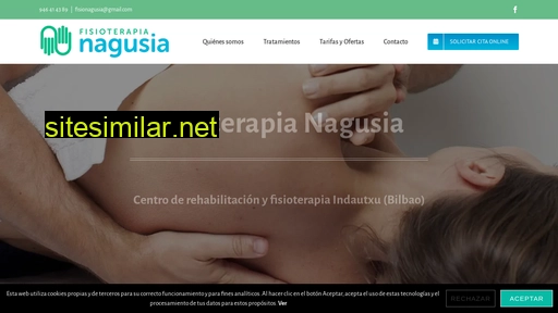 fisioterapianagusia.es alternative sites