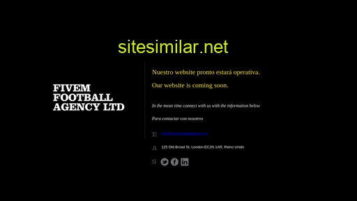 fivemfootballagency.es alternative sites