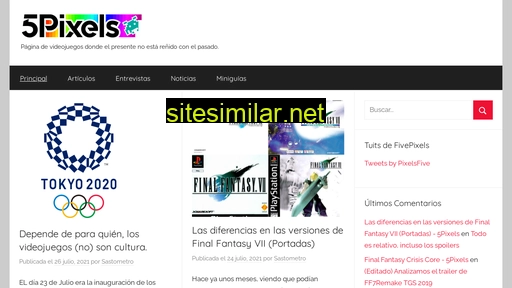 fivepixels.es alternative sites