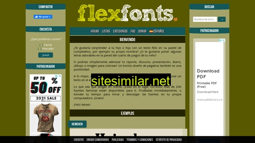 flexfonts.es alternative sites