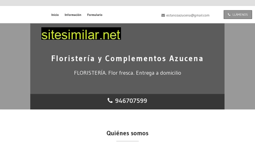 floristeriaazucena.es alternative sites