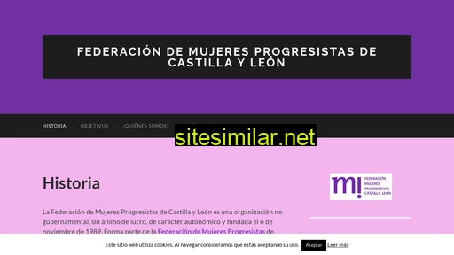 fmujeresprogresistascastillayleon.es alternative sites