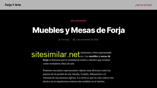 forja-arte.es alternative sites
