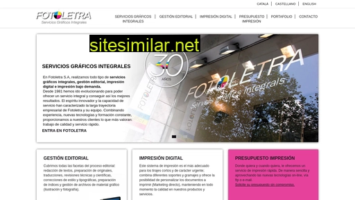 fotoletra.es alternative sites
