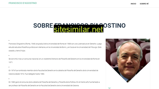 franciscodagostino.es alternative sites