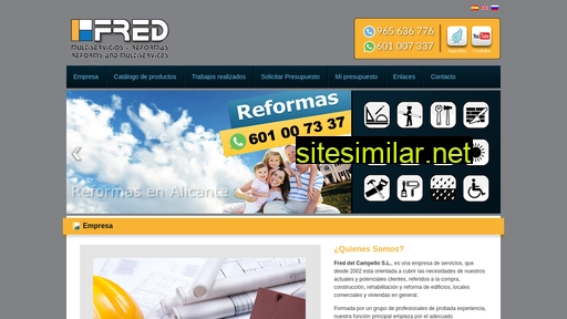 freddelcampello.es alternative sites