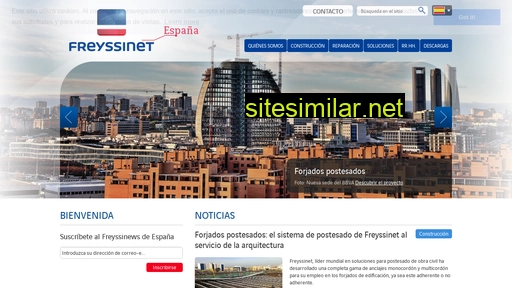 freyssinet.es alternative sites