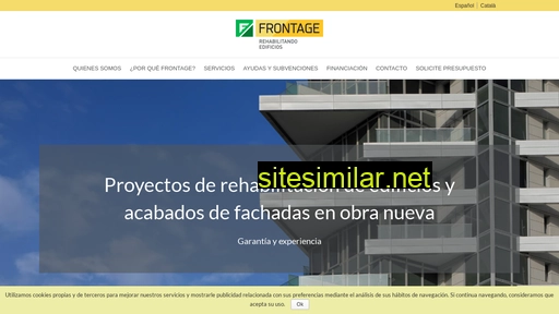 frontage.es alternative sites