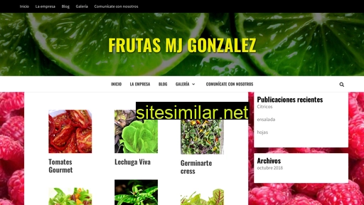 fruteriamjgonzalez.es alternative sites