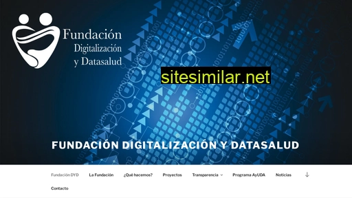 fundaciondigitalizacionydatasalud.es alternative sites