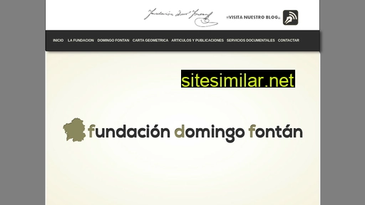 fundaciondomingofontan.es alternative sites